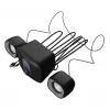 Home-Audio-Minisystem NATEC NGL-2111 — 3 W RMS, 2 Lautsprecher, 3,5-mm-Eingang, 7,62-cm-Tieftöner, schwarz