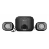 Home-Audio-Minisystem NATEC NGL-2111 — 3 W RMS, 2 Lautsprecher, 3,5-mm-Eingang, 7,62-cm-Tieftöner, schwarz