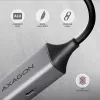 Axagon ADE-TXPD USB-C Gigabit Ethernet Adapter mit PD 100W