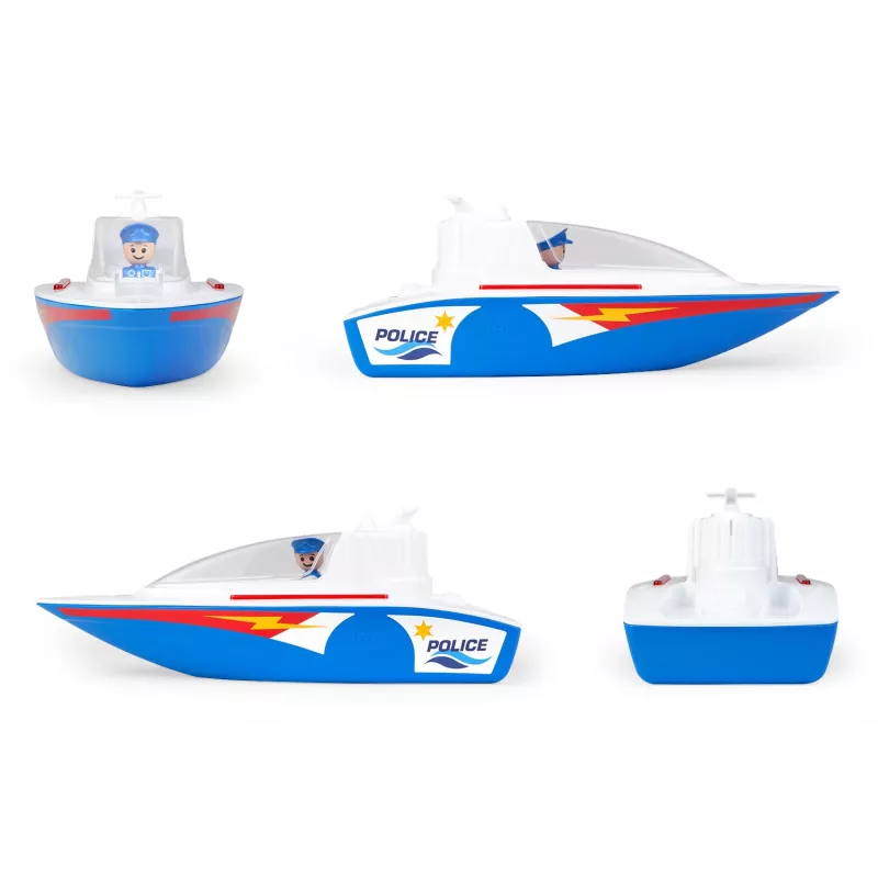 Lena Boazz Polizeiboot