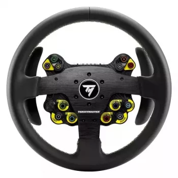 Thrustmaster Evo Racing 32R Leather Schwarz, Gelb Lenkrad PC, PlayStation 4, PlayStation 5, Xbox, Xbox One