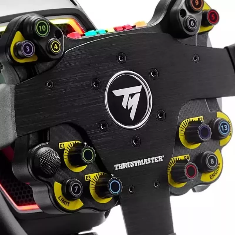 Thrustmaster Evo Racing 32R Leather Schwarz, Gelb Lenkrad PC, PlayStation 4, PlayStation 5, Xbox, Xbox One