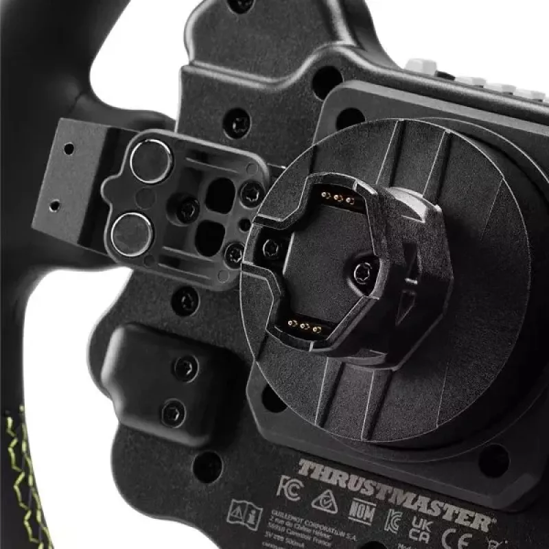Thrustmaster Evo Racing 32R Leather Schwarz, Gelb Lenkrad PC, PlayStation 4, PlayStation 5, Xbox, Xbox One