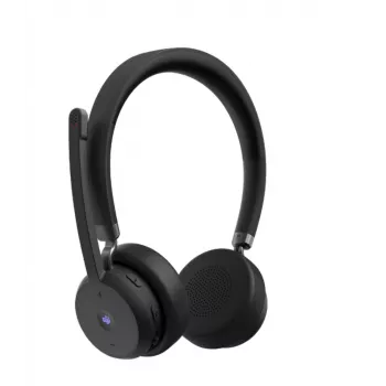 Lenovo Wireless VoIP Headset Head-band Office/Call-Center Bluetooth Schwarz