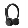 Lenovo Wireless VoIP Headset Head-band Office/Call-Center Bluetooth Schwarz