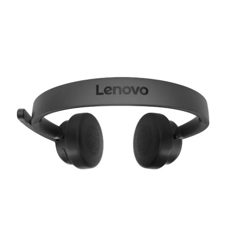 Lenovo Wireless VoIP Headset Head-band Office/Call-Center Bluetooth Schwarz