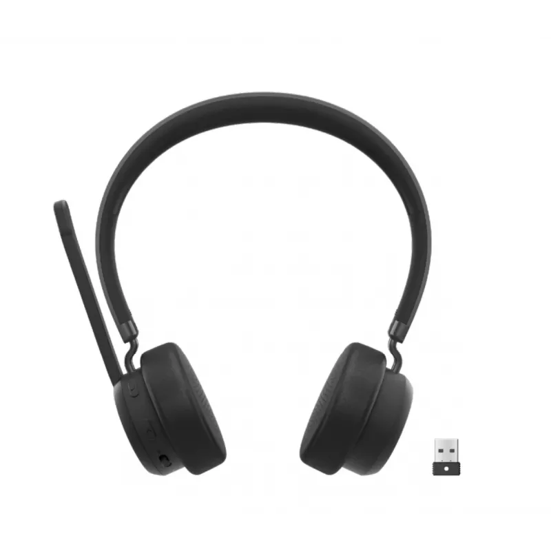 Lenovo Wireless VoIP Headset Head-band Office/Call-Center Bluetooth Schwarz