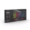 Gaming-Tastatur Savio SAVGK-PHENIX Gelb USB RF Wireless Bluetooth Mechanisch 82 Tasten RGB