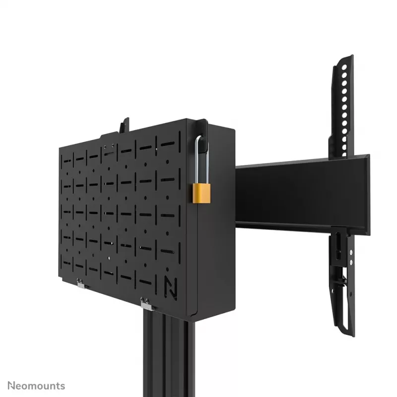 Neomounts FL45S-825BL1 TV-Bodenständer 37-75 Zoll – TÜV, 70 kg, 94 cm (37 Zoll), 190,5 cm (75 Zoll), 100 x 100 mm, 600 x 400 mm, 1040–1570 mm