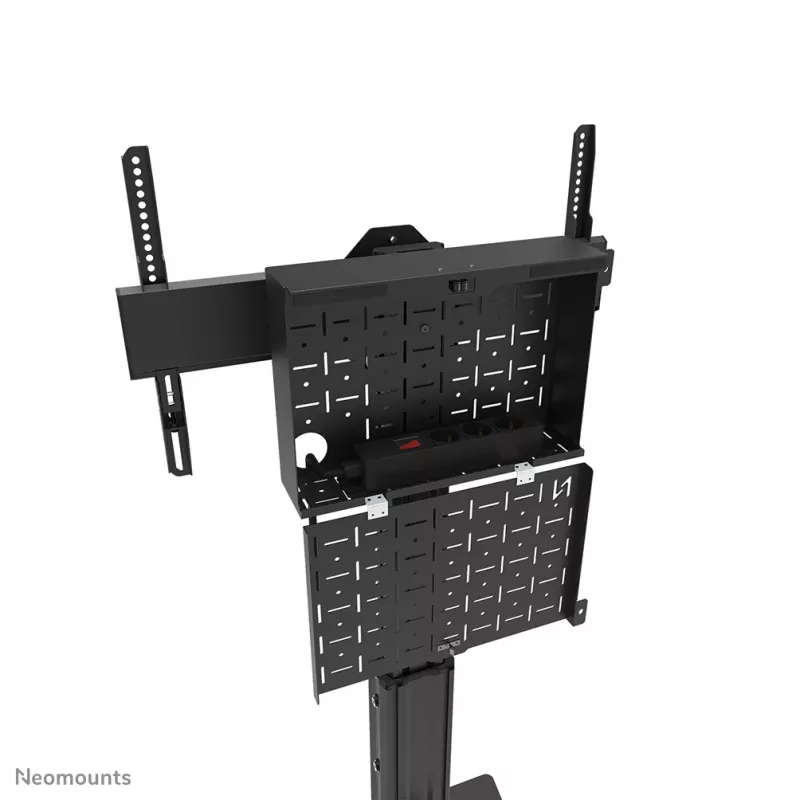 Neomounts FL45S-825BL1 TV-Bodenständer 37-75 Zoll – TÜV, 70 kg, 94 cm (37 Zoll), 190,5 cm (75 Zoll), 100 x 100 mm, 600 x 400 mm, 1040–1570 mm