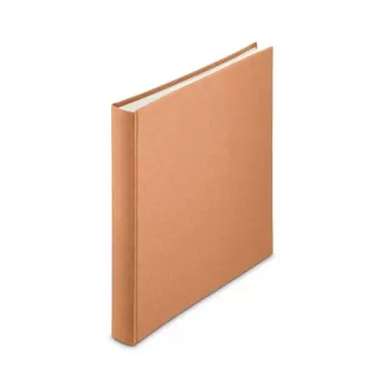 Hama Strukturiertes Fotoalbum Braun 80 Blätter Buchbindung