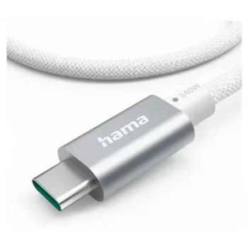 Hama Full-Featured USB-Kabel USB 3.2 Gen 2 (3.1 Gen 2) 1,5 m USB-C Weiß