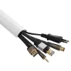 Hama 00220988 Kabel-Organizer Universal Kabelkanal Weiß 1 St.