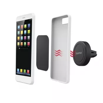 Hama Magnet Passivhalter Mobiltelefon Smartphone Schwarz 00201517