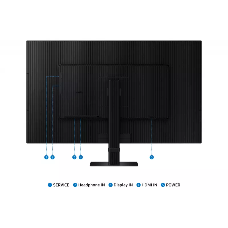 Samsung S70D Computermonitor 81,3 cm (32 Zoll) 3840 x 2160 Pixel 4K Ultra HD LED Schwarz