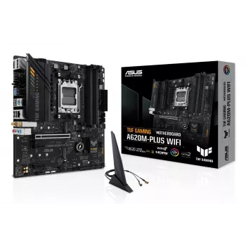 ASUS TUF GAMING A620M-PLUS WIFI AMD A620 Sockel AM5 micro ATX