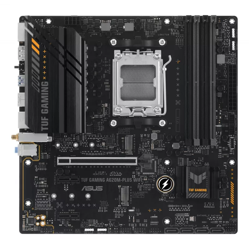 ASUS TUF GAMING A620M-PLUS WIFI AMD A620 Sockel AM5 micro ATX