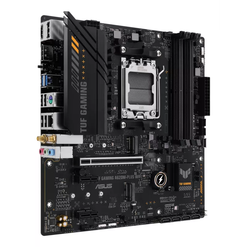ASUS TUF GAMING A620M-PLUS WIFI AMD A620 Sockel AM5 micro ATX