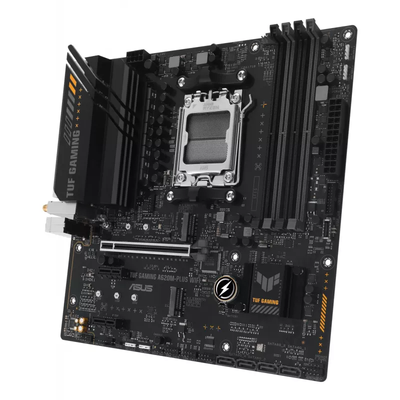ASUS TUF GAMING A620M-PLUS WIFI AMD A620 Sockel AM5 micro ATX