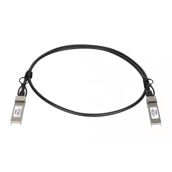 D-Link DEM-CB100S28 InfiniBand-/Glasfaserkabel 1 m SFP28 Schwarz Silber