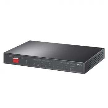 TP-Link 10-Port Gigabit Desktop Switch mit 6-Port PoE+ und 2-Port PoE++