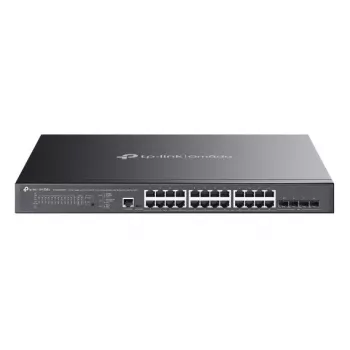 TP-Link Omada SG3428XMPP Netzwerk-Switch Managed L2+ Gigabit Ethernet (10/100/1000) Power over Ethernet (PoE) 1U Schwarz