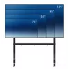 Neomounts FL50-575BL1 TV-Rollwagen 65-115 Zoll - schnelle Installation - TÜV