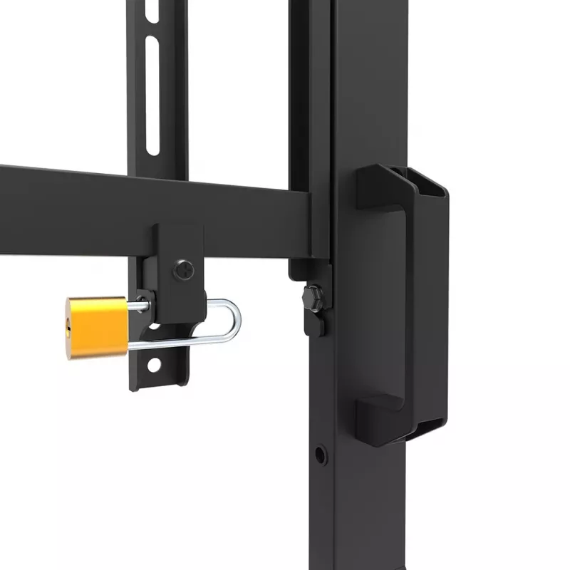 Neomounts FL50-575BL1 TV-Rollwagen 65-115 Zoll - schnelle Installation - TÜV