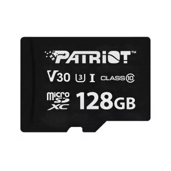 MicroSDXC-Speicherkarte PATRIOT VX Series 128GB UHS-I U3 V30 Class 10 — Lesen 90 MB/s, Schreiben 80 MB/s