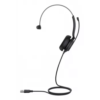 Yealink UH35 Mono Teams USB-A Headset, Kabelgebunden, 20 - 20000 Hz, Büro/Callcenter, 96,5 g, Headset, Schwarz