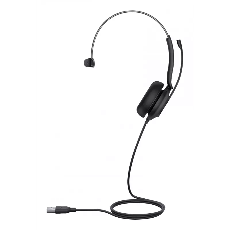 Yealink UH35 Mono Teams USB-A Headset, Kabelgebunden, 20 - 20000 Hz, Büro/Callcenter, 96,5 g, Headset, Schwarz