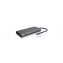 ICY BOX IB-DK4050-CPD Kabelgebunden USB 3.2 Gen 1 (3.1 Gen 1) Typ-C Anthrazit