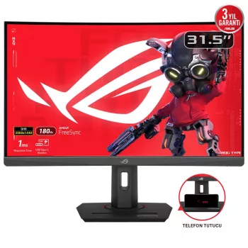 ASUS ROG Strix XG32WCS Computermonitor 80 cm (31,5 Zoll) 2560 x 1440 Pixel Quad HD LED Schwarz