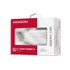 Axagon ACU-PD20W Wandladegerät 1x QC3.0/AFC/FCP/PD Typ-C 20W weiß