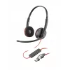 HP Poly Schwarzwire 3220 Stereo USB-C Schwarz Headset +USB-C/A Adapter (Bulk)