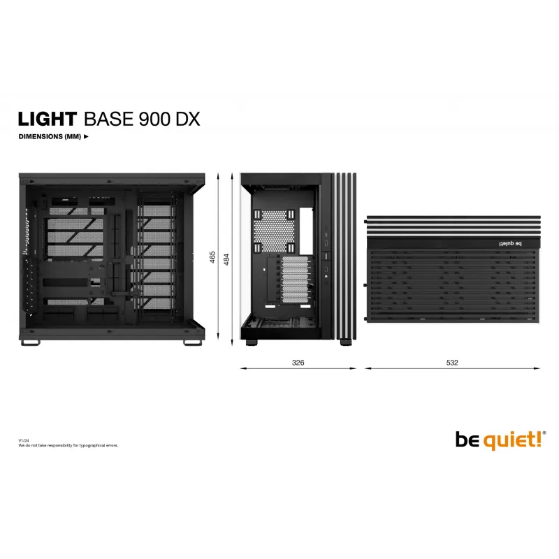 be quiet LIGHT BASE 900 DX Schwarz Full Tower