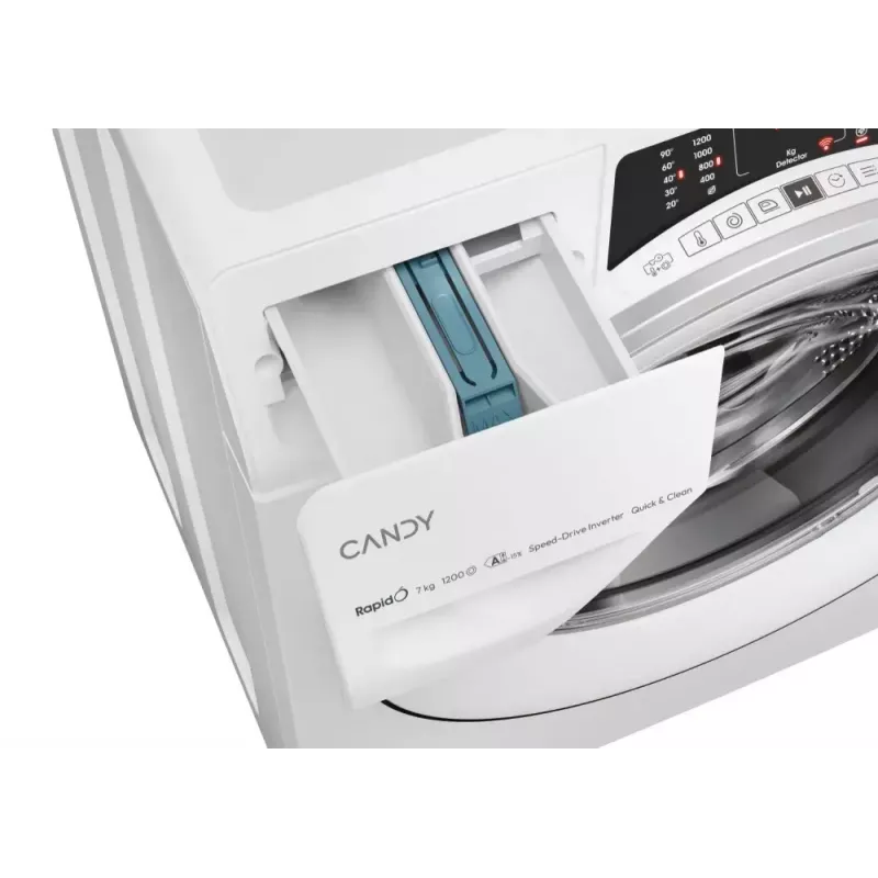 Candy RapidÓ RO4 274DWMS7/1-S Waschmaschine Frontlader 7 kg 1200 U/min Weiß