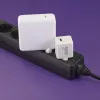 Hama 00201983 Ladegerät für Mobilgeräte Headset, Laptop, Powerbank, Smartphone, Tablet Weiß AC Schnellladen Indoor