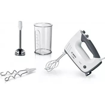 Bosch MFQ37470 Handmixer 750 W Schwarz, Weiß