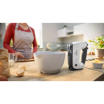 Bosch MFQ37470 Handmixer 750 W Schwarz, Weiß