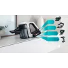Bosch BCS71HYG1 Stabstauger/Elektrobürste Batterie Trocken-Nass HEPA Beutellos 0,3 L 23,5 W Schwarz, Weiß 3 Ah