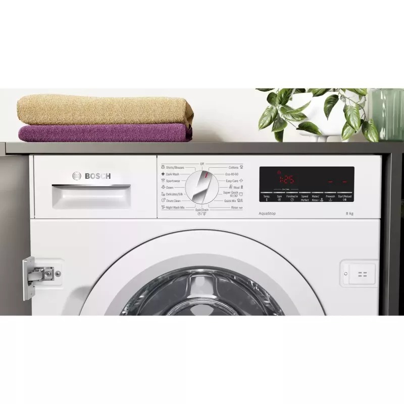 Bosch Serie 8 WIW28542EU Waschmaschine Frontlader 8 kg 1400 U/min Weiß