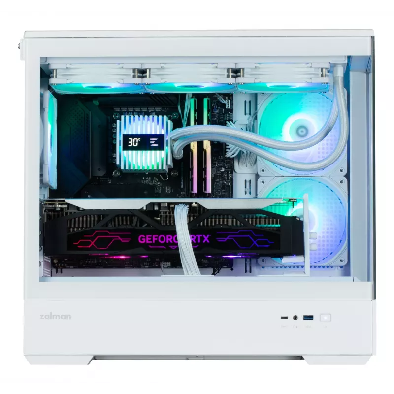 Zalman P30 V2 Mini Tower Weiß