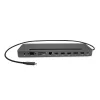 i-tec Metal SB-C Ergonomische 4K 3x Display Dockingstation mit Power Delivery 85 W + Universalladegerät 100 W