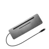 i-tec Metal SB-C Ergonomische 4K 3x Display Dockingstation mit Power Delivery 85 W + Universalladegerät 100 W