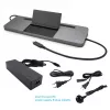 i-tec Metal SB-C Ergonomische 4K 3x Display Dockingstation mit Power Delivery 85 W + Universalladegerät 100 W