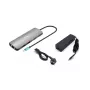 i-tec Metal USB-C Nano 2x Display Docking Station mit PD 100 W + Ladegerät 100W