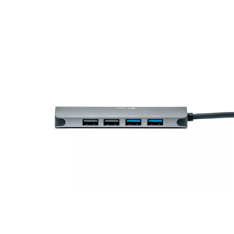 i-tec Metal USB-C Nano 2x Display Docking Station mit PD 100 W + Ladegerät 100W