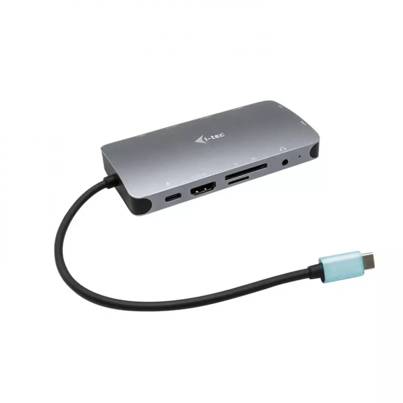 i-tec Metal USB-C Nano Dock HDMI/VGA mit LAN + Ladegerät 100 W