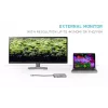 i-tec Metal USB-C Nano Dock HDMI/VGA mit LAN + Ladegerät 100 W
